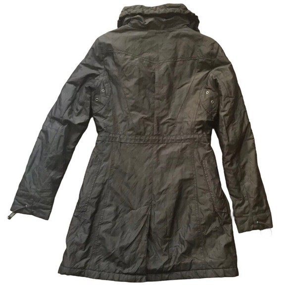 Laundry Shelli Segal Womens Coat Double Zip Adjustable Collar XS - Picture 4 of 12